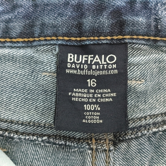 Buffalo David Button Jeans Boys size 16 - Picture 5 of 5